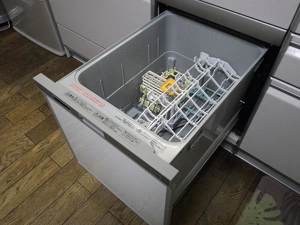 EW-45R2S】（三菱）ビルトイン食洗機交換・取付け工事例 -ズオーデンキ-