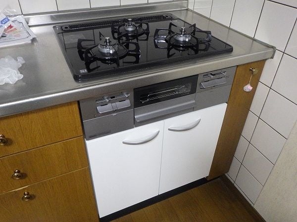 評判 システムキッチン用両開扉収納庫 ビルトインコンロ部材 ノーリツ NLA6030