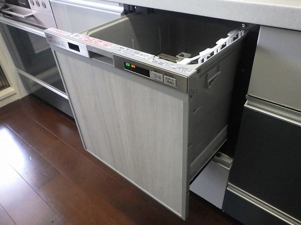 代引き不可】 リフォームの生活堂工事費込みセット 食器洗い乾燥機 三菱 EW-45H1S-KJ 工事費込