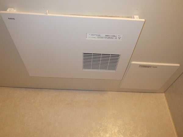 TYB3111GAS：TOTO】（交換前：UH-2A）浴室暖房乾燥機取付け工事例