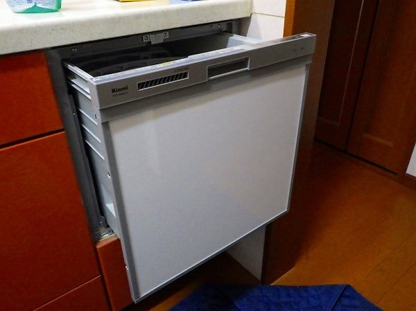 RKW-404A-SV】（リンナイ）ビルトイン食洗機交換・取付け工事例 