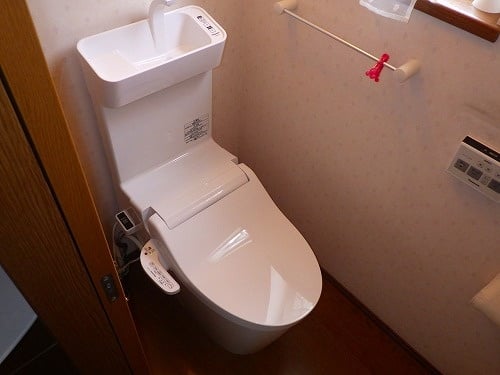 アラウーノV（手洗い付き）】（パナソニック：XCH3015WST）トイレ便器