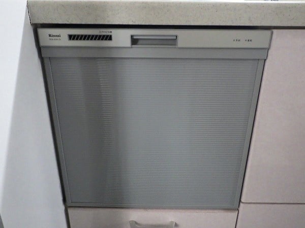 RKW-404A-SV】（リンナイ）ビルトイン食洗機交換・取付け工事例 -ズオーデンキ-