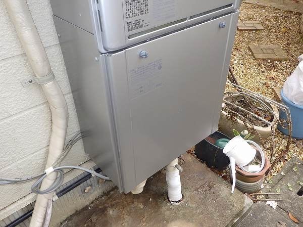 【RUF-E2406AW】（リンナイ）ガスふろ給湯器交換・取替工事例 -ズオーデンキ-