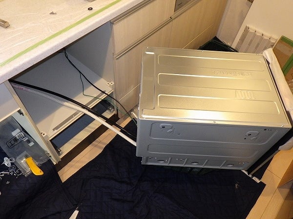 XPRICE !店MITSUBISHI EW-45H1SM ステンレスシルバー ビルトイン食器洗い乾燥機 (浅型・ドア面材型・ スライドオープンタイプ・幅45cm・約5人用)