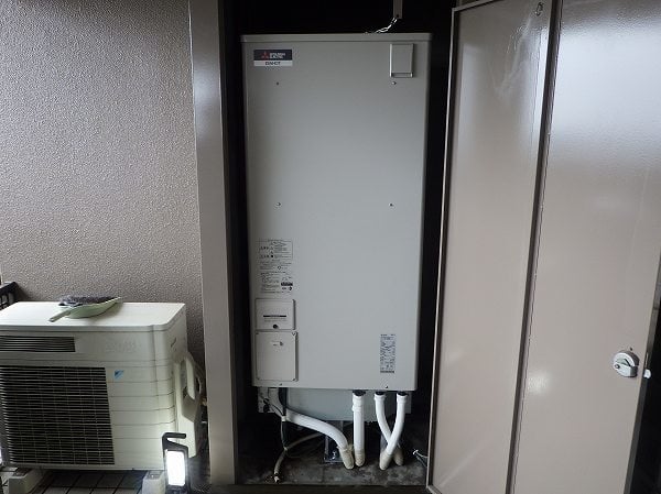 【SRT-J46WDM5】（三菱）電気温水器交換・取付け工事例 -ズオーデンキ-